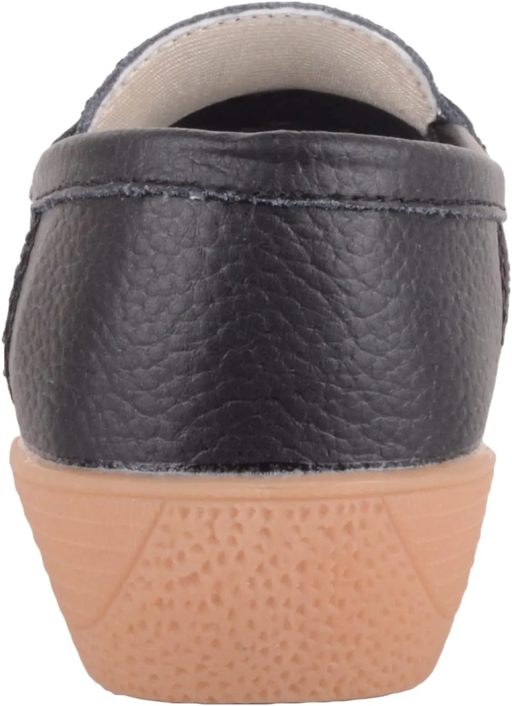ABSOLUTE FOOTWEAR Womens Slip On Gennuine Leather Tassel Loafer Deck Summer Shoes