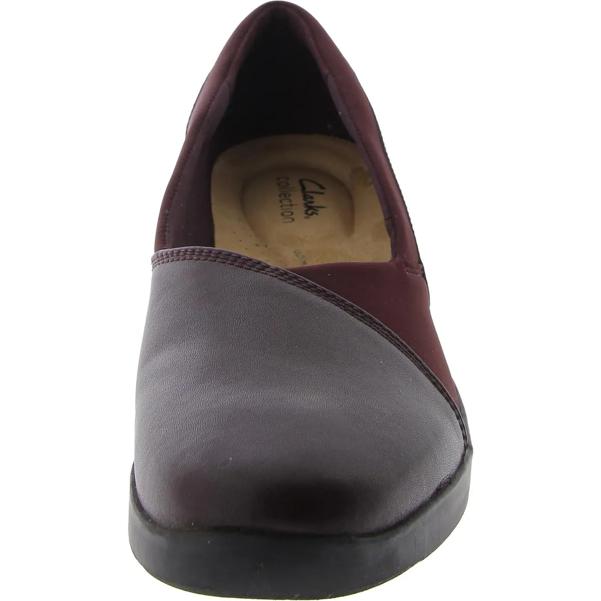 Clarks Womens Suttyn Walk Leather Slip-On Loafers