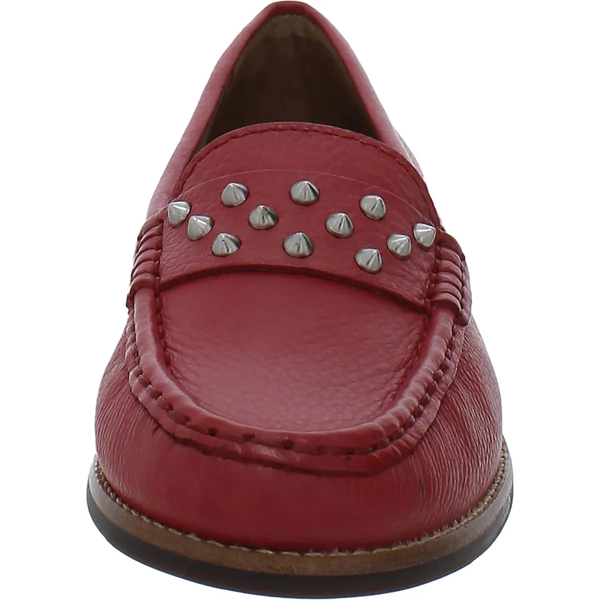 Driver Club USA Womens Loisville Leather Slip-On Loafers