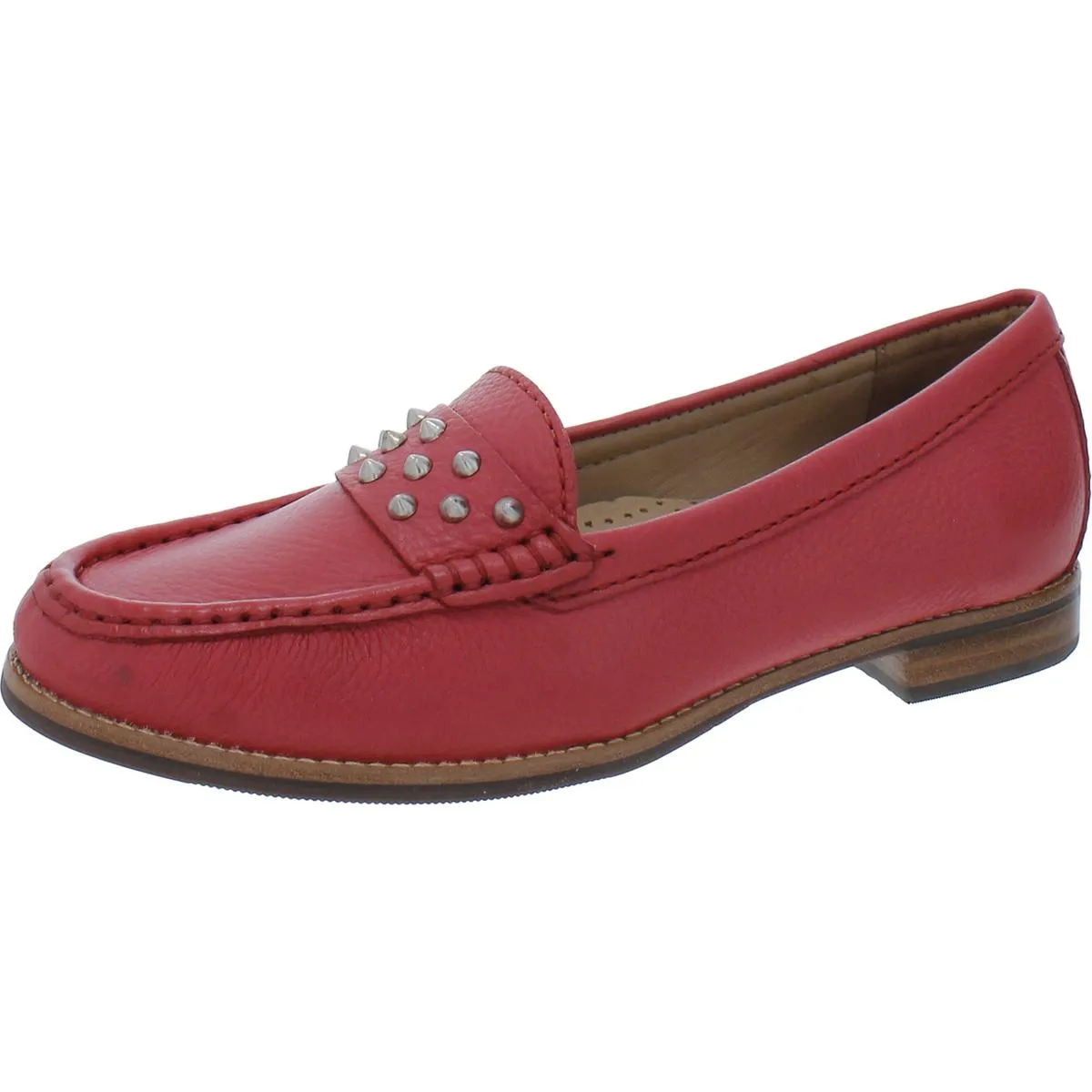 Driver Club USA Womens Loisville Leather Slip-On Loafers