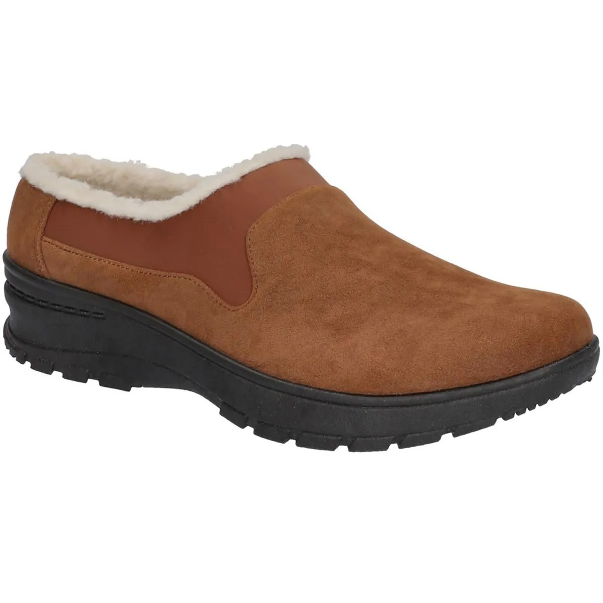 Easy Street Womens Duluth Faux Leather Slip-On Loafers