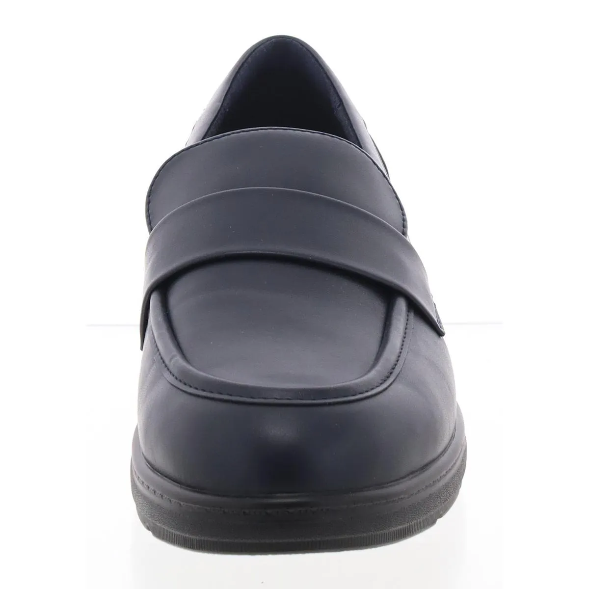 Easy Street Womens Tahlia3 Slip On Wedges Loafers