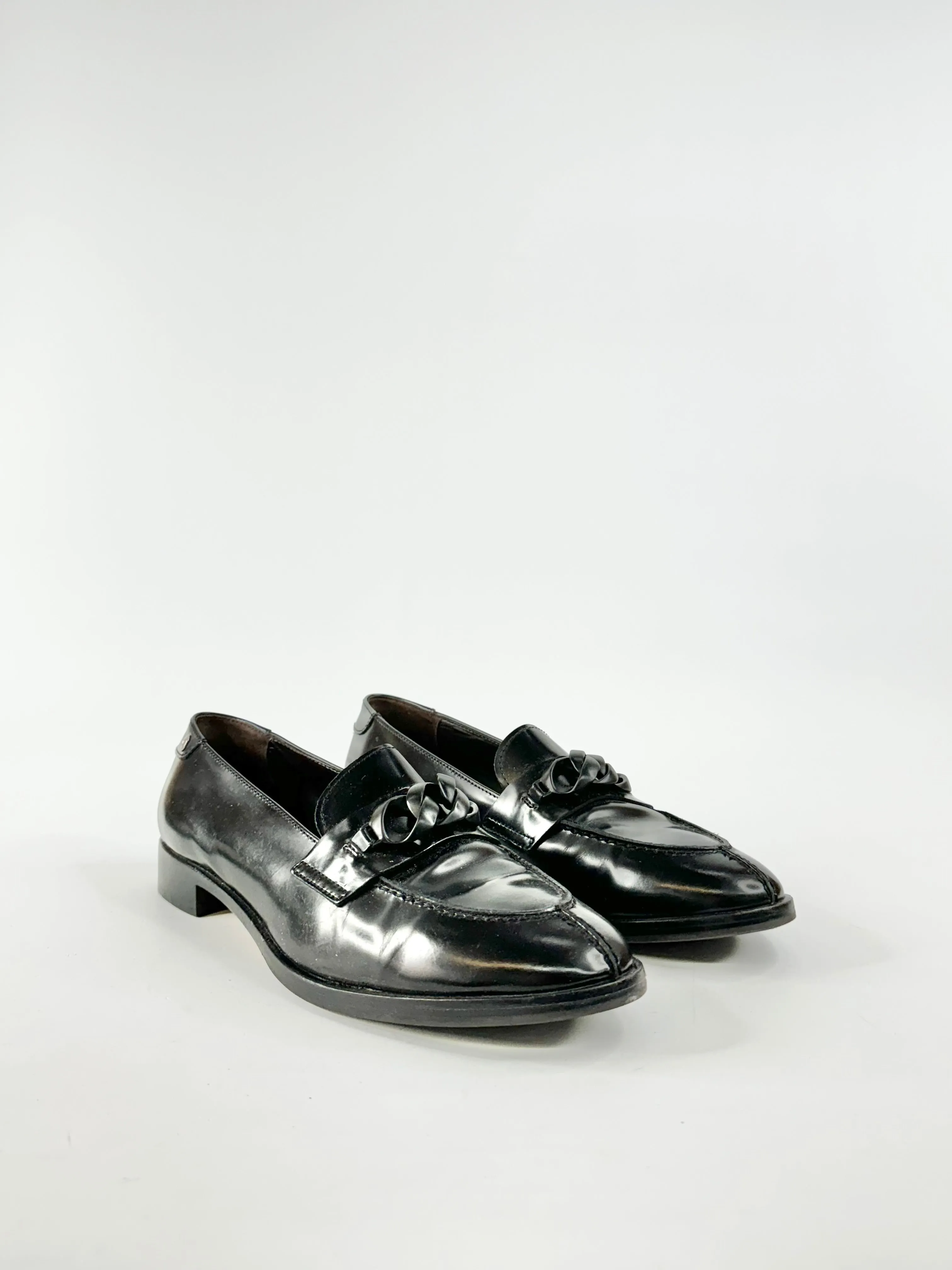 Edward Meller x AGL Black Loafers - EU41