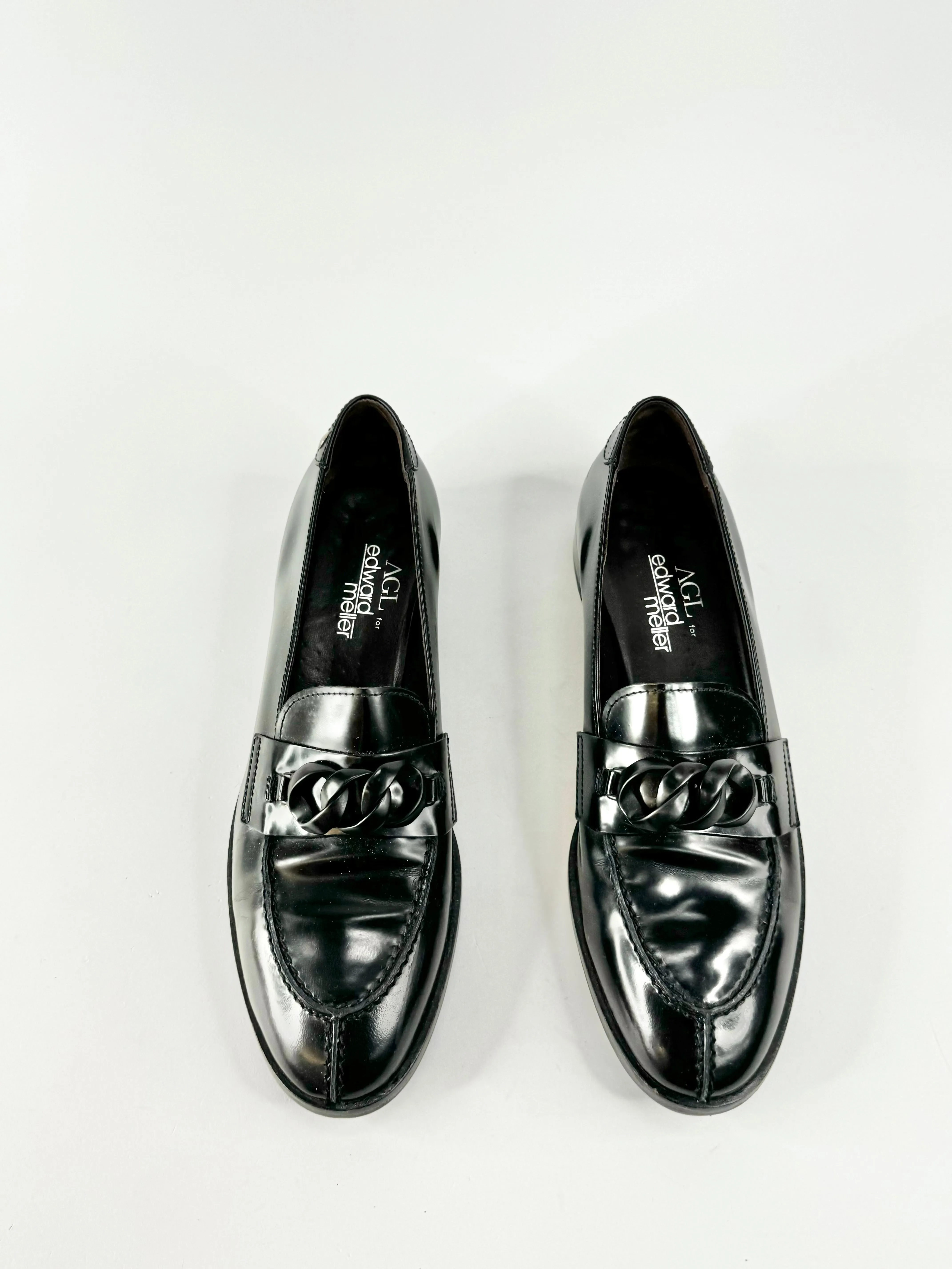 Edward Meller x AGL Black Loafers - EU41