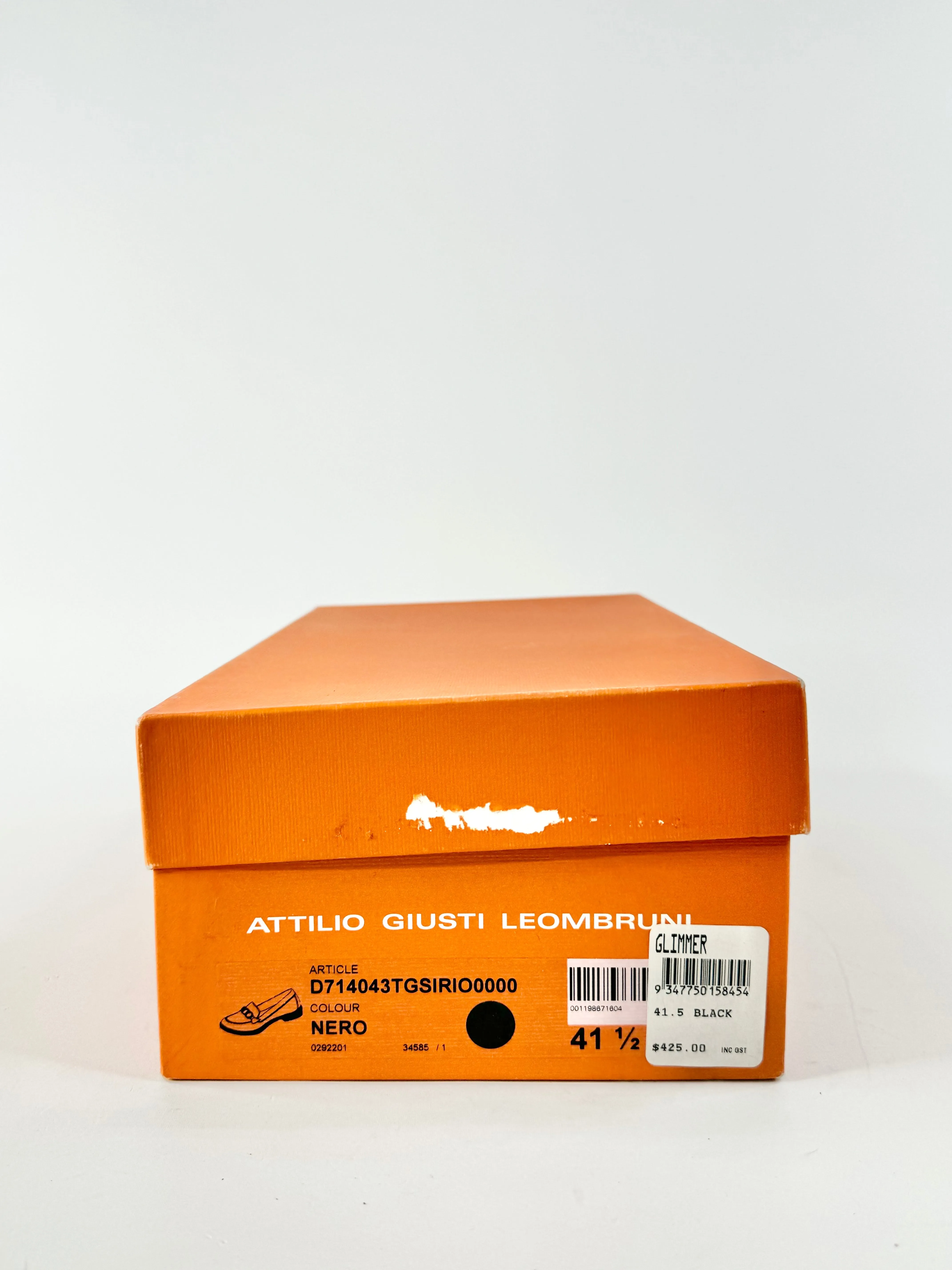 Edward Meller x AGL Black Loafers - EU41