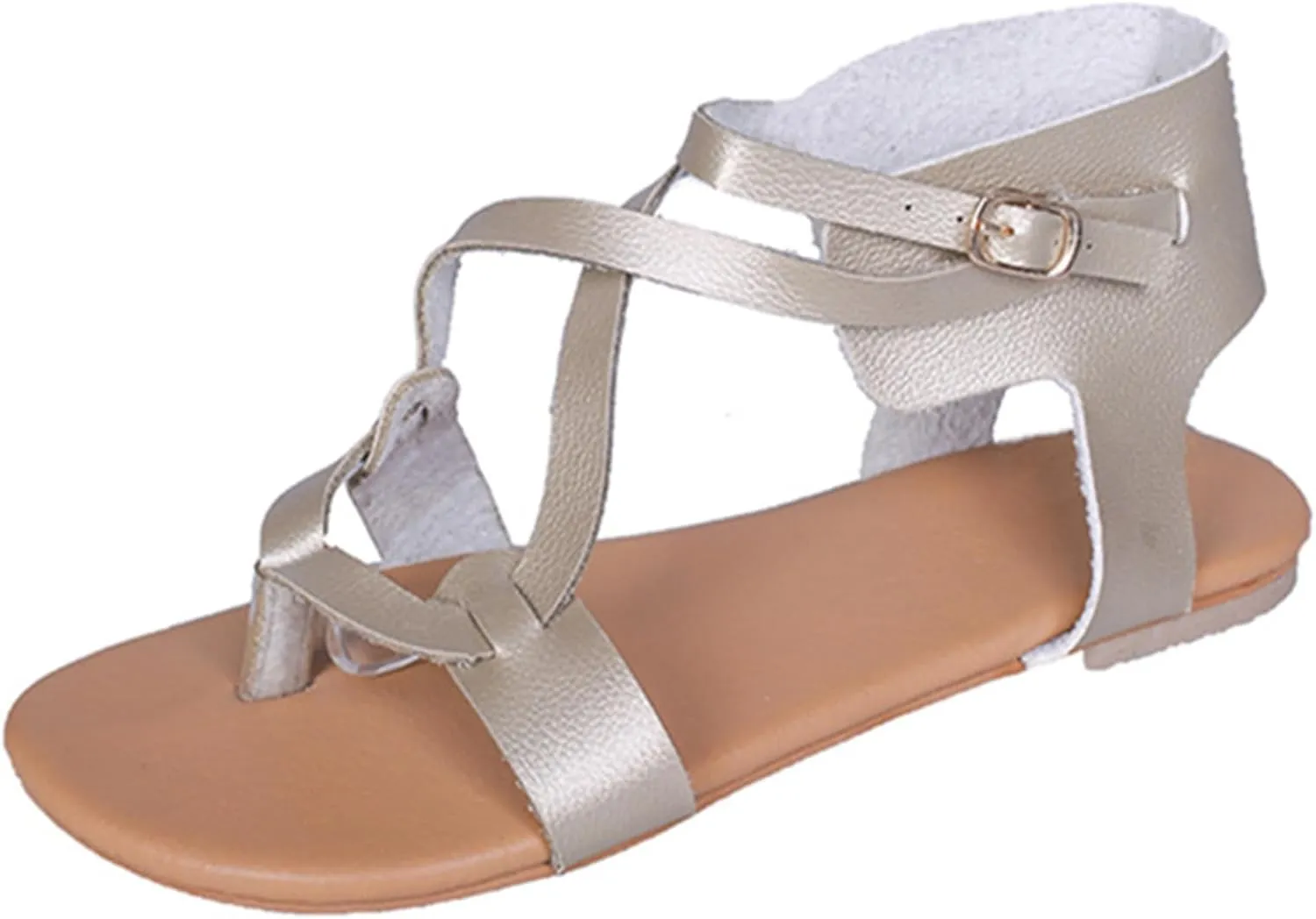 Lausiuoe Hiking Sandals Women Waterproof Lightweight Casual Summer Water Sandals with Arch Support Insole Outdoor Shoes