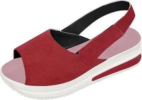 Lausiuoe Hiking Sandals Women Waterproof Lightweight Casual Summer Water Sandals with Arch Support Insole Outdoor Shoes