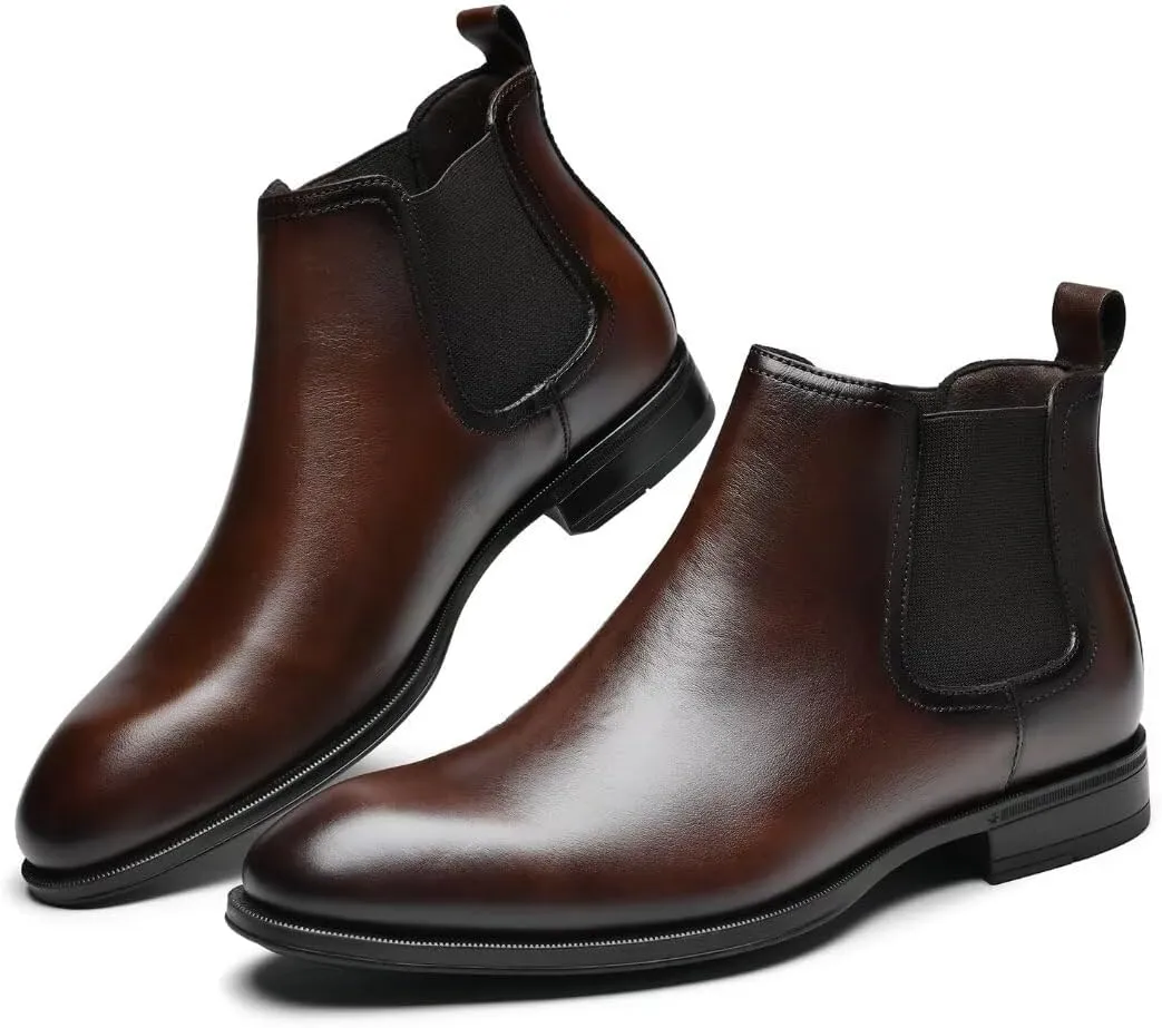 Men's Chukka Boots Genuine Leather Ankle Boot for Men Classic Casual Oxford Style Footwear
