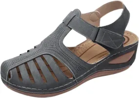 SBGMoSJ Ortho Dressy Sandals for Women Womens Orthopedic Flip Flops Wide Womens Summer Shoes White Women Comfort Sandals Walking Shoes Women Office Comfortable Sandals Women Huarache
