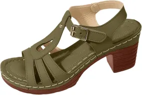 Wedge Sandals for Women Dressy Summer Comfortable Walking Open Toe Low Heel Sandal Arch Support Sandals with Arch Support Vacation Beach Shoes